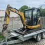 Mini-pelle Cat 301.8C – Remorque
