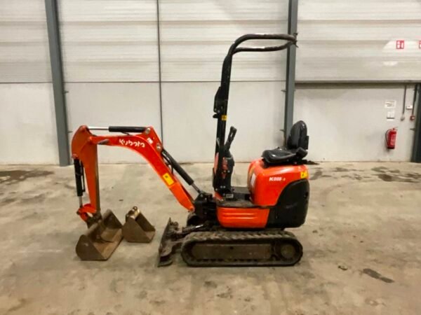 Mini-pelle Kubota K008-3 avec Accessoires – Image 10