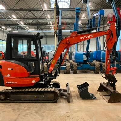 Kubota KX 101-3 – 3 godets