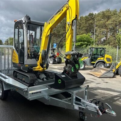 Mini-pelle Wacker Neuson ET20 – 2025 – Remorque