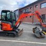 Kubota U27-4 - 3 godets