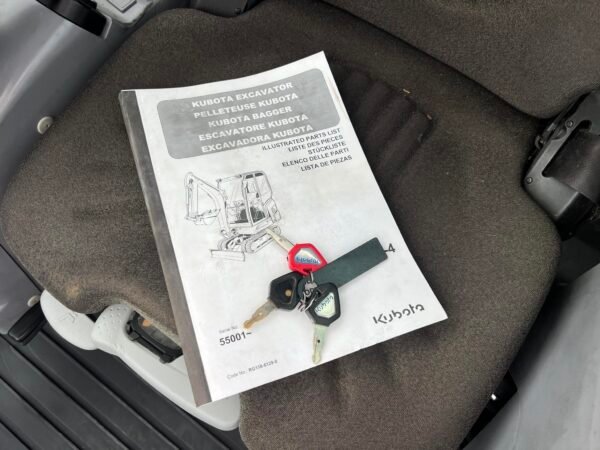 Mini-pelle Kubota KX018-4 – 2020 – 3 000 h – Parfait état – Image 9